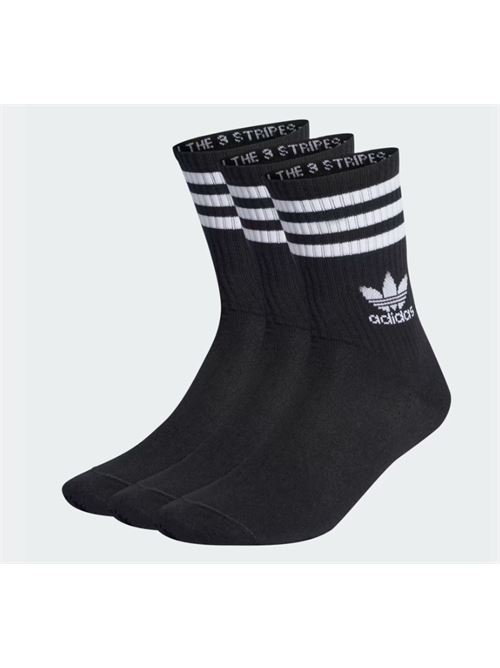 crew sock 3str ADIDAS ORIGINAL | IL5022BLACK